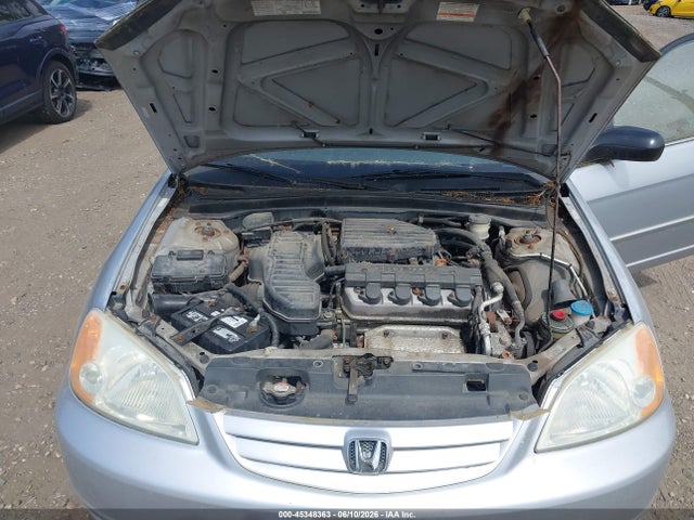 Aukcja sprzedaży 2001 Honda Civic Lx, vin: 2HGES16511H520599, numer aukcji: 45348363