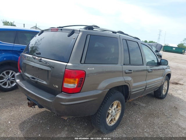 45348404 :رقم المزاد ، 1J4GW68N9XC642915 vin ، 1999 Jeep Grand Cherokee Limited مزاد بيع