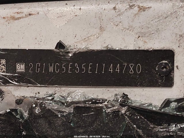 45348418 :رقم المزاد ، 2G1WC5E35E1144780 vin ، 2014 Chevrolet Impala Limited Ltz مزاد بيع