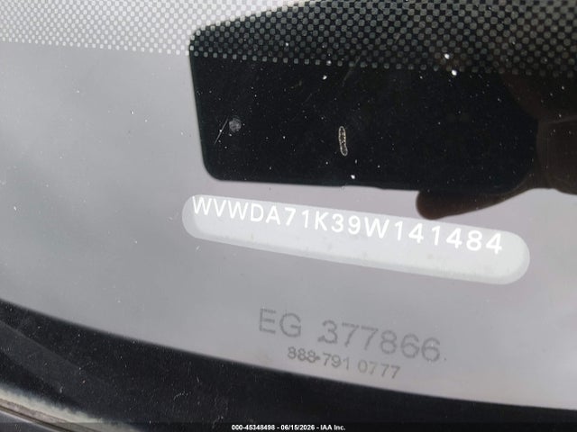 Продажа на аукционе авто 2009 Volkswagen Rabbit S, vin: WVWDA71K39W141484, номер лота: 45348498