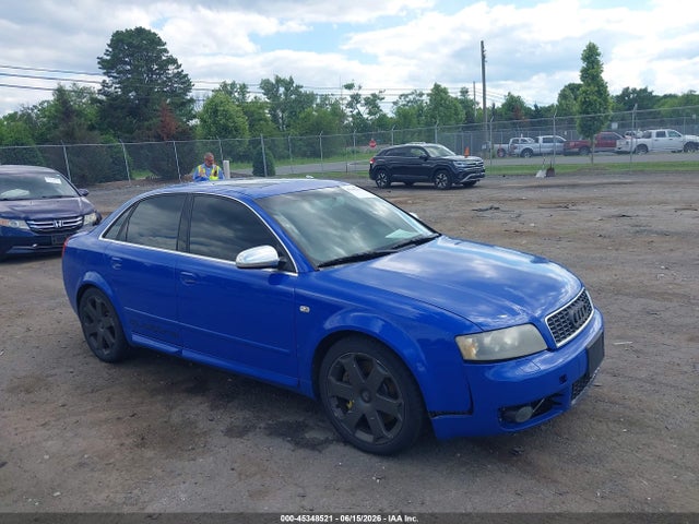 2004 Audi S4 4.2 მანქანა იყიდება აუქციონზე, vin: WAUPL68E94A123026, აუქციონის ნომერი: 45348521