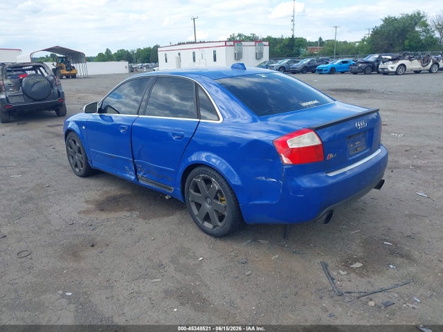 2004 Audi S4 4.2 მანქანა იყიდება აუქციონზე, vin: WAUPL68E94A123026, აუქციონის ნომერი: 45348521