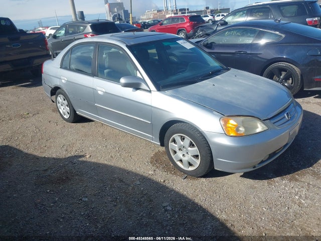 Продажа на аукционе авто 2002 Honda Civic Ex, vin: 1HGES26762L052350, номер лота: 45348565