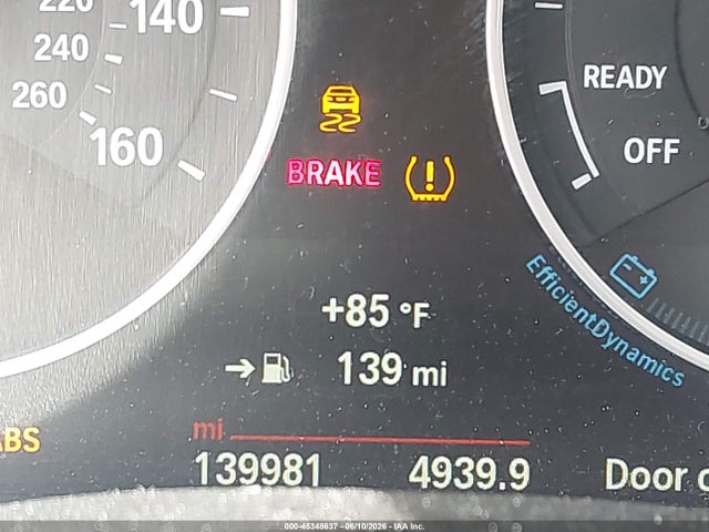 2015 Bmw 335i Xdrive მანქანა იყიდება აუქციონზე, vin: WBA3B9C58FF588848, აუქციონის ნომერი: 45348637
