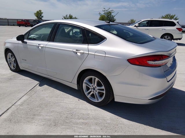 Ford Fusion Hybrid S 2018 3FA6P0UU8JR122986 Image 3