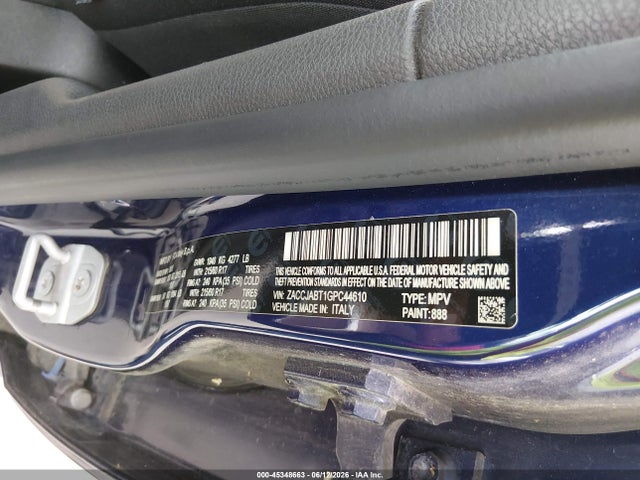 ZACCJABT1GPC44610 Jeep Renegade Latitude