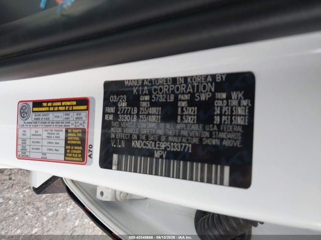 KIA Ev6 Gt 2023 KNDC5DLE9P5133771 Image 9