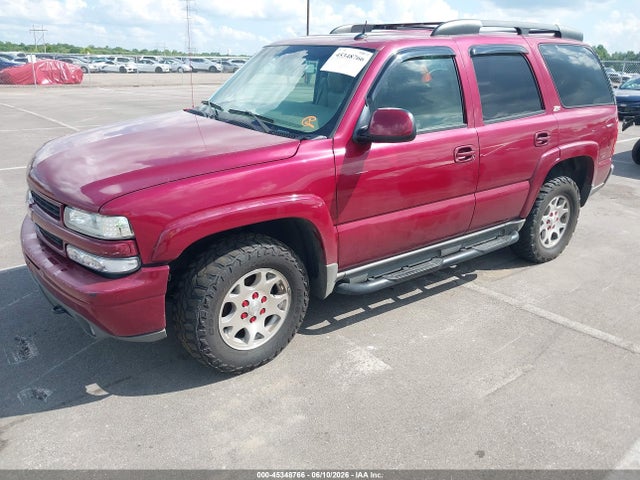 45348766 :رقم المزاد ، 1GNEK13Z94R224439 vin ، 2004 Chevrolet Tahoe Z71 مزاد بيع
