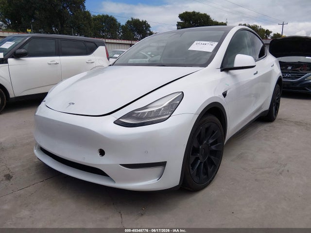 45348776 :رقم المزاد ، 7SAYGDEE7NA010950 vin ، 2022 Tesla Model Y Long Range Dual Motor All-wheel Drive مزاد بيع