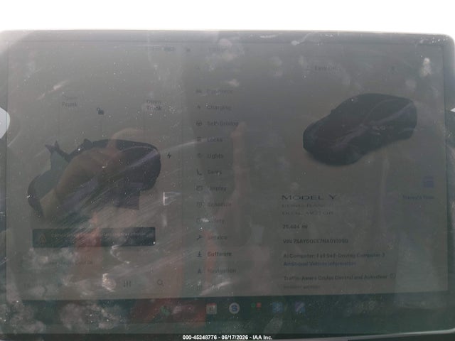 45348776 :رقم المزاد ، 7SAYGDEE7NA010950 vin ، 2022 Tesla Model Y Long Range Dual Motor All-wheel Drive مزاد بيع