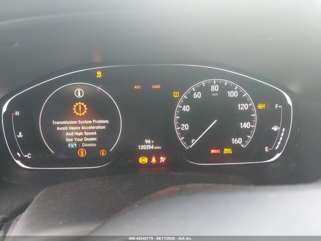 45348779 :رقم المزاد ، 1HGCV1F37JA132434 vin ، 2018 Honda Accord Sport مزاد بيع