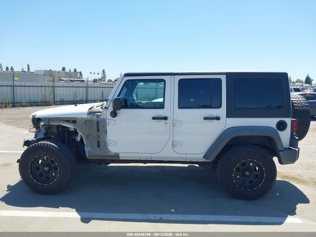 1C4BJWDG3JL806091 Jeep Wrangler Jk Unlimited Sport 4x4