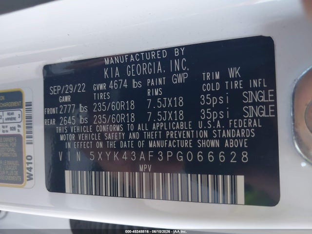 KIA Sportage Sx 2023 5XYK43AF3PG066628 Image 9