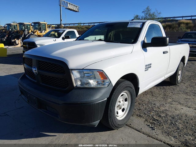 45348851 :رقم المزاد ، 3C6JR6DG6KG588786 vin ، 2019 Ram 1500 Classic Tradesman  4x2 8' Box مزاد بيع