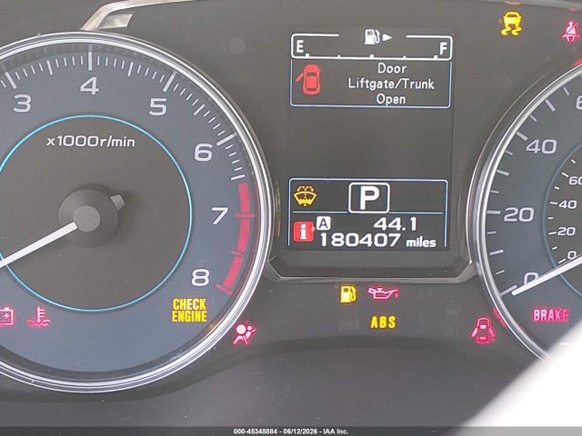 JF2GPAPCXF8211847 Subaru Xv Crosstrek 2.0i Limited