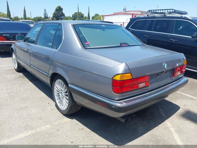 Aukcja sprzedaży 1991 Bmw 750 Il Automatic, vin: WBAGC8319MDC78757, numer aukcji: 45349001