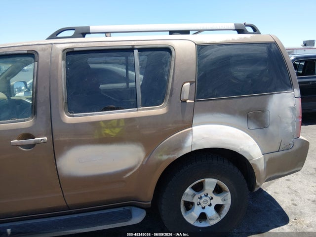 Aukcja sprzedaży 2005 Nissan Pathfinder Se, vin: 5N1AR18W35C744783, numer aukcji: 45349058