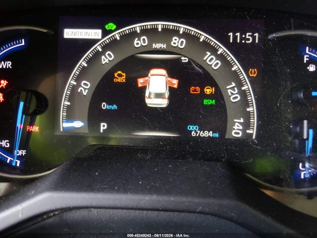 4T3RWRFV7RU112817 Toyota Rav4 Hybrid Xle