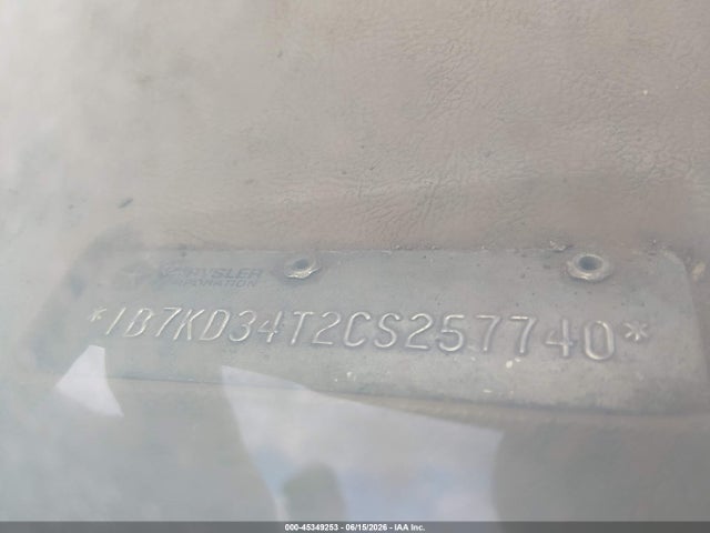 1982 Dodge D-series D300/d350 მანქანა იყიდება აუქციონზე, vin: 1B7KD34T2CS257740, აუქციონის ნომერი: 45349253