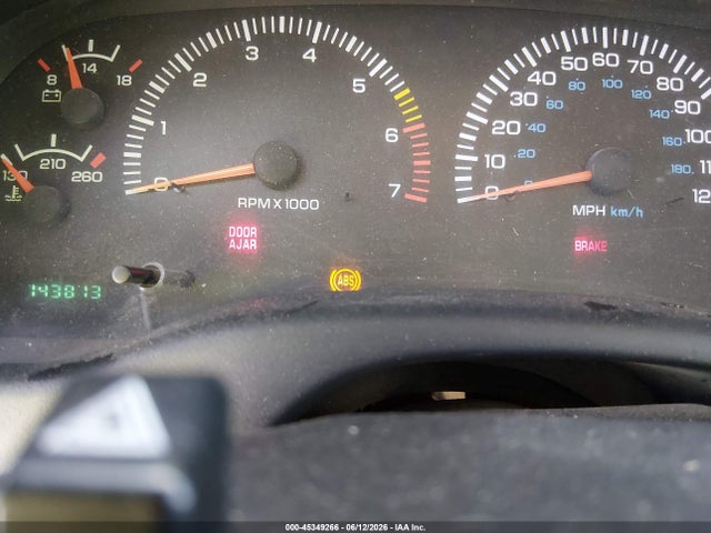2000 Dodge Dakota Slt/sport მანქანა იყიდება აუქციონზე, vin: 1B7GG22N5YS534299, აუქციონის ნომერი: 45349266
