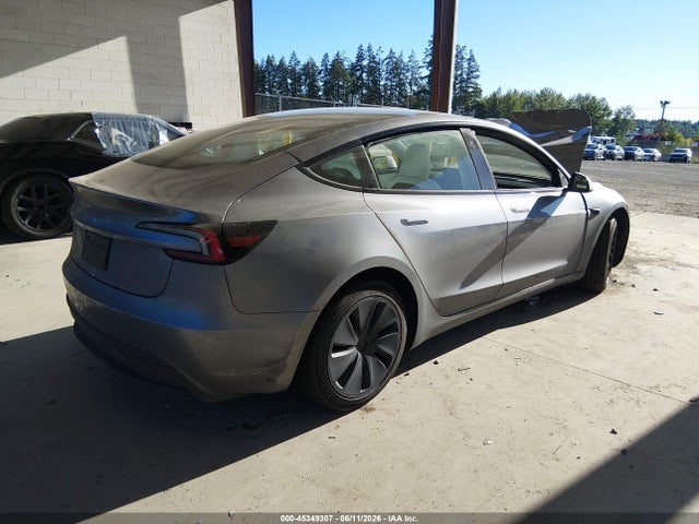 45349307 :رقم المزاد ، 5YJ3E1EA0SF887870 vin ، 2025 Tesla Model 3 Long Range Rear-wheel Drive/standard Rear-wheel Drive مزاد بيع