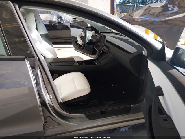45349307 :رقم المزاد ، 5YJ3E1EA0SF887870 vin ، 2025 Tesla Model 3 Long Range Rear-wheel Drive/standard Rear-wheel Drive مزاد بيع