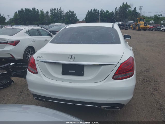 45349336 :رقم المزاد ، 55SWF4JB8FU053652 vin ، 2015 Mercedes-benz C 300 مزاد بيع