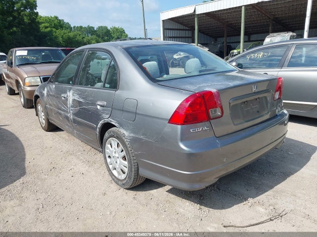 Продажа на аукционе авто 2005 Honda Civic Lx, vin: 2HGES16505H603723, номер лота: 45349375