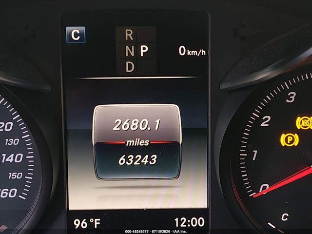 45349377 :رقم المزاد ، WDC0G4JB9KV128773 vin ، 2019 Mercedes-benz Glc 300 مزاد بيع