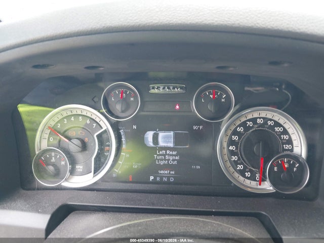 45349390 :رقم المزاد ، 1C6RR7LT9FS783108 vin ، 2015 Ram 1500 Lone Star مزاد بيع