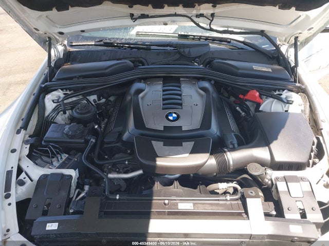 2010 Bmw 650i მანქანა იყიდება აუქციონზე, vin: WBAEA5C52ACV93395, აუქციონის ნომერი: 45349400