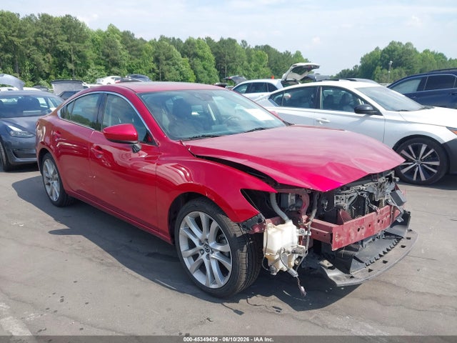 2016 Mazda Mazda6 I Touring მანქანა იყიდება აუქციონზე, vin: JM1GJ1T5XG1438442, აუქციონის ნომერი: 45349429