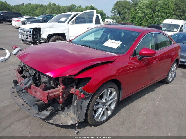 2016 Mazda Mazda6 I Touring მანქანა იყიდება აუქციონზე, vin: JM1GJ1T5XG1438442, აუქციონის ნომერი: 45349429
