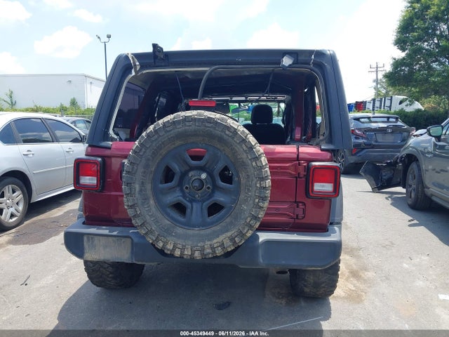 Продажа на аукционе авто 2022 Jeep Wrangler Unlimited Sport 4x4, vin: 1C4HJXDGXNW151884, номер лота: 45349449