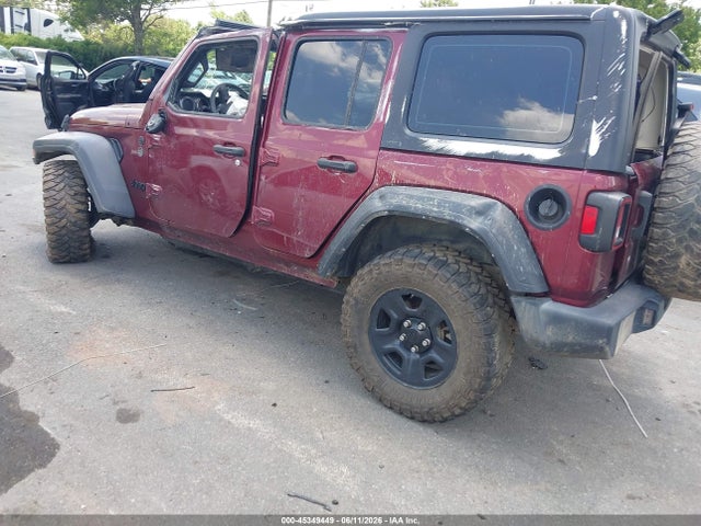 Продажа на аукционе авто 2022 Jeep Wrangler Unlimited Sport 4x4, vin: 1C4HJXDGXNW151884, номер лота: 45349449