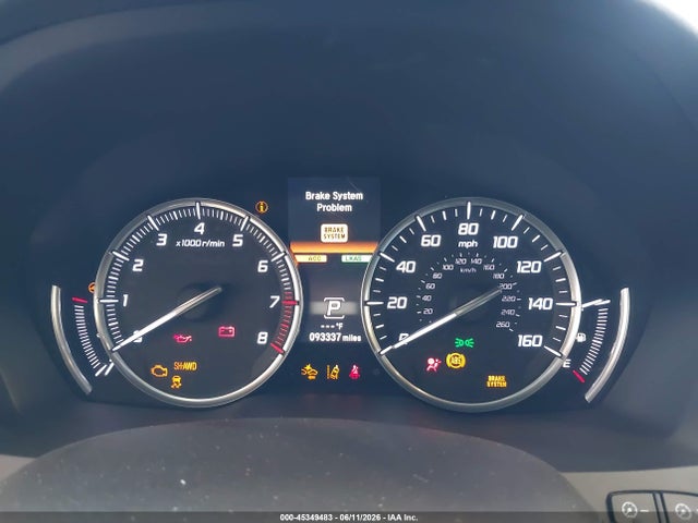45349483 :رقم المزاد ، 5FRYD4H96GB047691 vin ، 2016 Acura Mdx Advance   Entertainment Packages/advance Package مزاد بيع