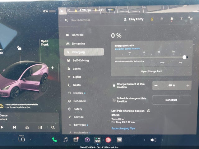 2022 Tesla Model 3 Long Range Dual Motor All-wheel Drive მანქანა იყიდება აუქციონზე, vin: 5YJ3E1EB6NF352393, აუქციონის ნომერი: 45349509