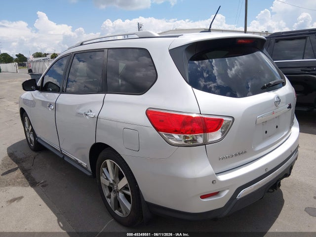 2014 Nissan Pathfinder Platinum მანქანა იყიდება აუქციონზე, vin: 5N1AR2MN0EC647110, აუქციონის ნომერი: 45349581