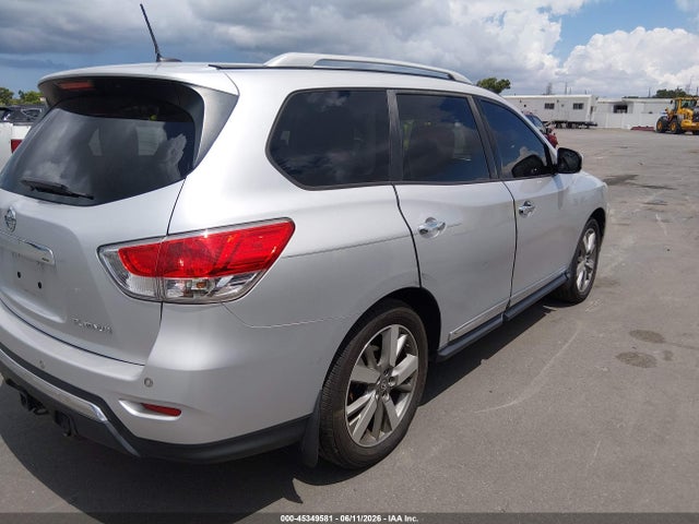 2014 Nissan Pathfinder Platinum მანქანა იყიდება აუქციონზე, vin: 5N1AR2MN0EC647110, აუქციონის ნომერი: 45349581