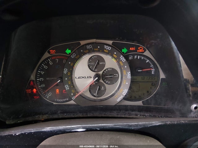 Продажа на аукционе авто 2004 Lexus Is 300, vin: JTHBD192840088873, номер лота: 45349688