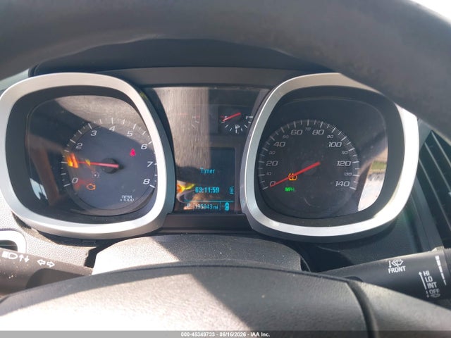 45349733 :رقم المزاد ، 2GNALBEK3C1186893 vin ، 2012 Chevrolet Equinox Ls مزاد بيع