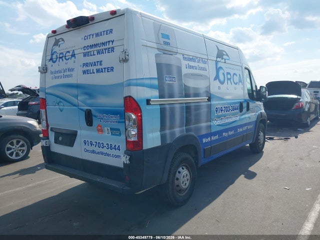 Aukcja sprzedaży 2023 Ram Promaster 2500 High Roof 136 Wb, vin: 3C6LRVCG1PE519589, numer aukcji: 45349779