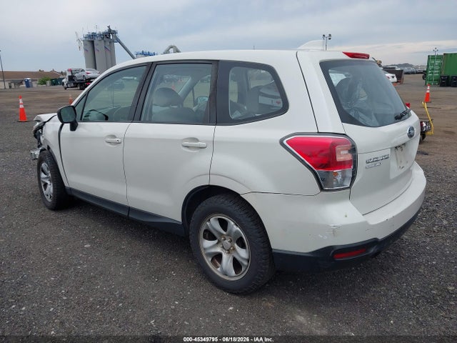 Aukcja sprzedaży 2018 Subaru Forester 2.5i, vin: JF2SJAAC4JH542128, numer aukcji: 45349795