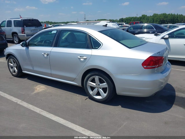 45349821 :رقم المزاد ، 1VWBH7A39CC050253 vin ، 2012 Volkswagen Passat 2.5l Se مزاد بيع