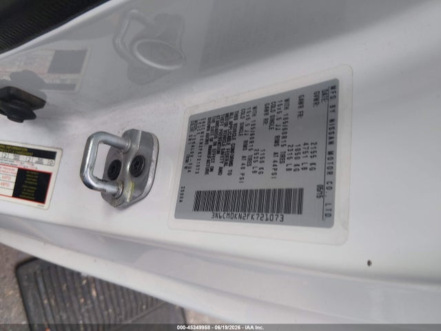 3N6CM0KN2FK721073 Nissan Nv200 S/sv