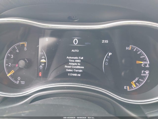 Продаж на аукціоні авто 2016 Jeep Grand Cherokee High Altitude, vin: 1C4RJFCM6GC349369, номер лоту: 45350028