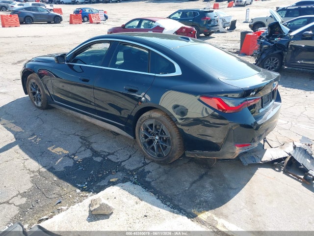 Продаж на аукціоні авто 2025 Bmw I4 Gran Coupe Edrive40, vin: WBY23HD04SFT90477, номер лоту: 45350079