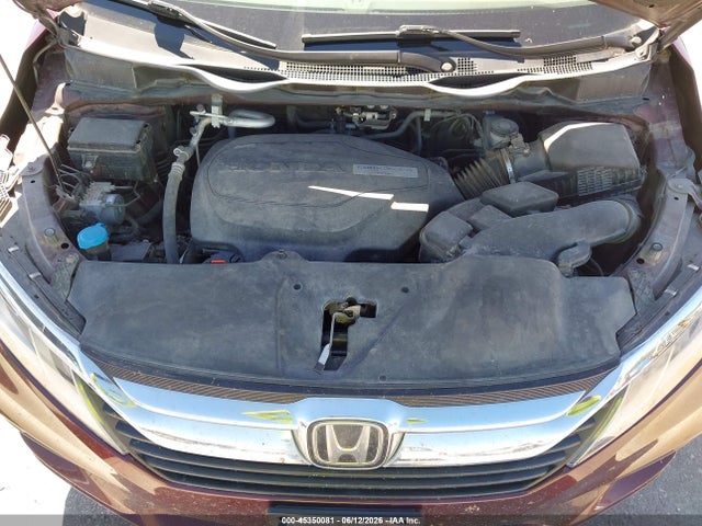 45350081 :رقم المزاد ، 5FNRL6H76JB028763 vin ، 2018 Honda Odyssey Ex-l مزاد بيع