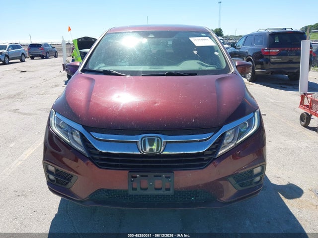 45350081 :رقم المزاد ، 5FNRL6H76JB028763 vin ، 2018 Honda Odyssey Ex-l مزاد بيع