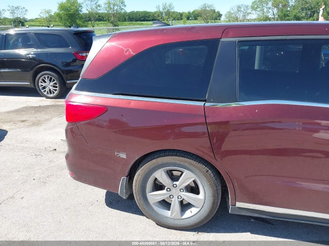 45350081 :رقم المزاد ، 5FNRL6H76JB028763 vin ، 2018 Honda Odyssey Ex-l مزاد بيع